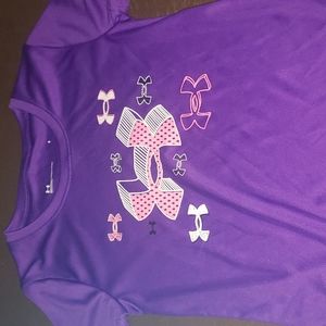 Girls under Armour new with tags matching set size 5